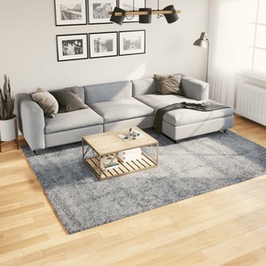 vidaXL, vidaXL Teppich Shaggy Hochflor Modern Blau 200x280 cm