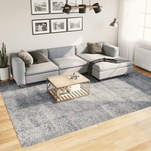 vidaXL, vidaXL Teppich Shaggy Hochflor Modern Blau 240x340 cm, vidaXL Teppich Shaggy Hochflor Modern Blau 240x340 cm