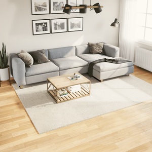 vidaXL, vidaXL Teppich OVIEDO Kurzflor Beige 200x280 cm