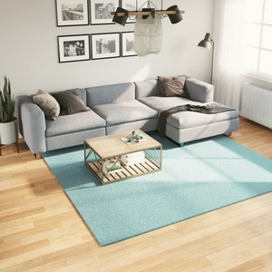 vidaXL, vidaXL Teppich OVIEDO Kurzflor Grün 240x240 cm