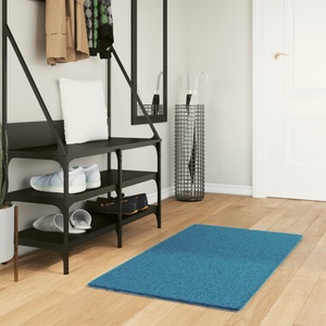 vidaXL, vidaXL Teppich OVIEDO Kurzflor Türkis 60x110 cm