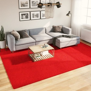 vidaXL, vidaXL Teppich OVIEDO Kurzflor Rot 240x340 cm