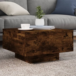 vidaXL, vidaXL Couchtisch Räuchereiche 55x55x31 cm Holzwerkstoff, vidaXL Couchtisch Räuchereiche 55x55x31 cm Holzwerkstoff