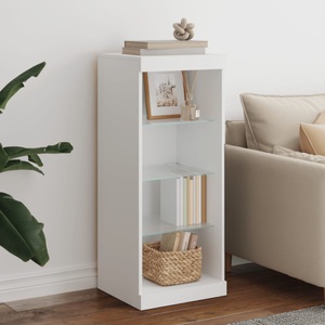vidaXL, vidaXL Sideboard mit LED-Beleuchtung Weiß 41x37x100 cm