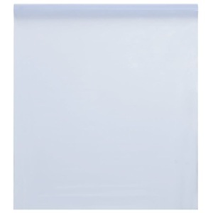 vidaXL, vidaXL Fensterfolie Statisch Matt Transparent Weiß 45x1000 cm PVC, vidaXL Fensterfolie Statisch Matt Transparent Weiß 45x1000 cm PVC