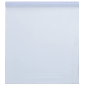 vidaXL, vidaXL Fensterfolie Statisch Matt Transparent Weiß 60x1000 cm PVC, vidaXL Fensterfolie Statisch Matt Transparent Weiß 60x1000 cm PVC