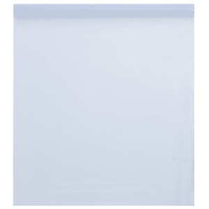 vidaXL, vidaXL Fensterfolie Statisch Matt Transparent Weiß 90x1000 cm PVC, vidaXL Fensterfolie Statisch Matt Transparent Weiß 90x1000 cm PVC