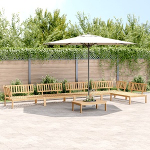 vidaXL, vidaXL 6-tlg. Garten-Sofagarnitur aus Paletten Massivholz Akazie