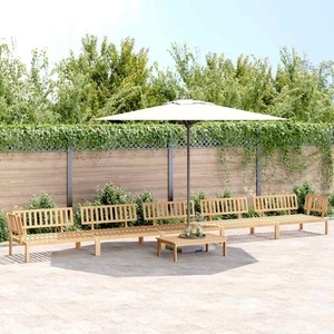 vidaXL, vidaXL 6-tlg. Garten-Sofagarnitur aus Paletten Massivholz Akazie