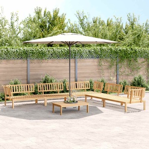 vidaXL, vidaXL 6-tlg. Garten-Sofagarnitur aus Paletten Massivholz Akazie