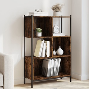 vidaXL, vidaXL Bücherregal Räuchereiche 72x28x109 cm Holzwerkstoff
