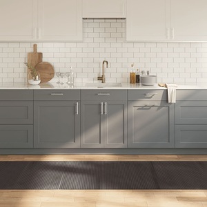 vidaXL, vidaXL Teppich Rechteckig Dunkelbraun 80x500 cm Bambus, vidaXL Teppich Rechteckig Dunkelbraun 80x500 cm Bambus
