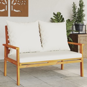 vidaXL, vidaXL Gartensofa 120 cm mit Kissen Massivholz Akazie