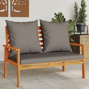 vidaXL, vidaXL Gartensofa 120 cm mit Kissen Massivholz Akazie