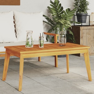 vidaXL, vidaXL Garten-Esstisch 100x55x45 cm Massivholz Akazie
