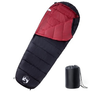 vidaXL, vidaXL Mumienschlafsack für Erwachsene Camping 3 Jahreszeiten