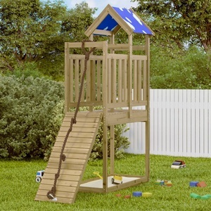 vidaXL, vidaXL Spielturm 110,5x52,5x215 cm Kiefernholz Imprägniert, vidaXL Spielturm 110,5x52,5x215 cm Kiefernholz Imprägniert