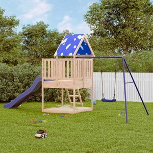 vidaXL, vidaXL Spielturm Massivholz Kiefer, vidaXL Spielturm Massivholz Kiefer