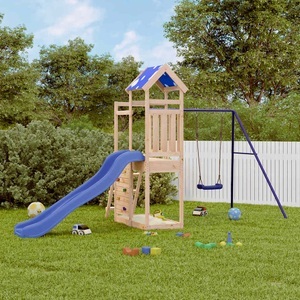 vidaXL, vidaXL Spielturm Massivholz Kiefer, vidaXL Spielturm Massivholz Kiefer