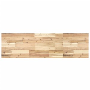 vidaXL, vidaXL Waschtischplatte Unbehandelt 140x40x4 cm Massivholz Akazie, vidaXL Waschtischplatte Unbehandelt 140x40x4 cm Massivholz Akazie