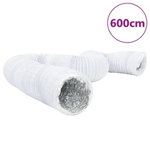 vidaXL, vidaXL Lüftungsschlauch Aluminium und PVC 6 m Ø10 cm, vidaXL Lüftungsschlauch Aluminium und PVC 6 m Ø10 cm