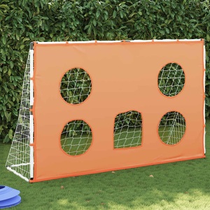 vidaXL, vidaXL Fußballtor für Kinder mit Zielmatte und Ball 182x62x118 cm