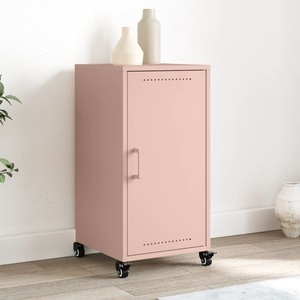 vidaXL, vidaXL Sideboard Rosa 36x39x72 cm Kaltgewalzter Stahl