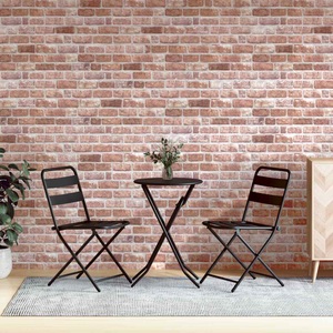 vidaXL, vidaXL 3D-Wandpaneele 10 Stk. Braun 100x50 cm EPS