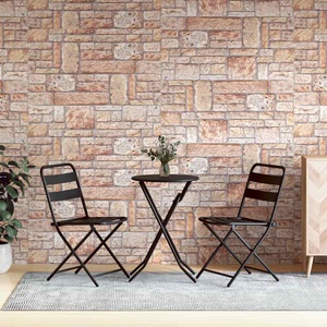 vidaXL, vidaXL 3D-Wandpaneele 10 Stk. Braun 100x50 cm EPS