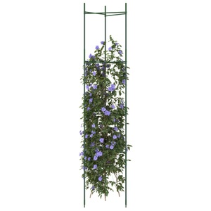 vidaXL, vidaXL Tomatenkäfige 8 Stk. 154 cm Stahl und PP, vidaXL Tomatenkäfige 8 Stk. 154 cm Stahl und PP