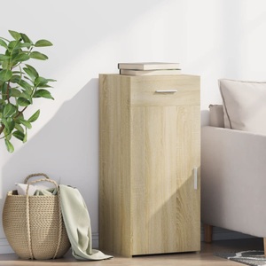 vidaXL, vidaXL Sideboard Sonoma-Eiche 40x42,5x93 cm Holzwerkstoff