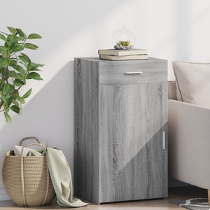 vidaXL, vidaXL Sideboard Grau Sonoma 50x42,5x93 cm Holzwerkstoff
