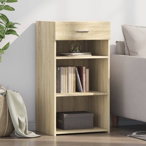 vidaXL, vidaXL Sideboard Sonoma-Eiche 50x42,5x93 cm Holzwerkstoff