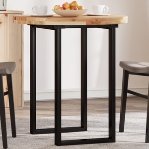 vidaXL, vidaXL Tischplatte Rund Ø70x4 cm Massivholz Akazie, vidaXL Tischplatte Rund Ø70x4 cm Massivholz Akazie