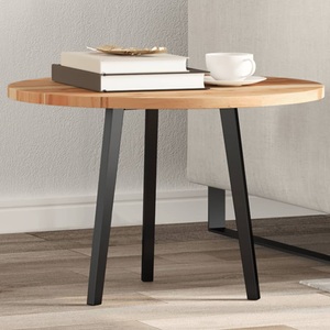 vidaXL, vidaXL Tischplatte Rund Ø60x2 cm Massivholz Akazie, vidaXL Tischplatte Rund Ø60x2 cm Massivholz Akazie