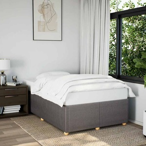 vidaXL, vidaXL Bettgestell Taupe 120x190 cm Stoff