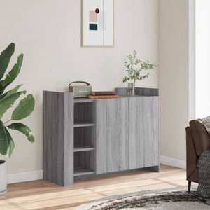 vidaXL, vidaXL Sideboard Grau Sonoma 100x35x75 cm Holzwerkstoff