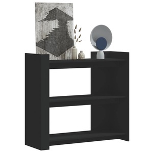 vidaXL, vidaXL Konsolentisch Schwarz 100x35x90 cm Holzwerkstoff, vidaXL Konsolentisch Schwarz 100x35x90 cm Holzwerkstoff