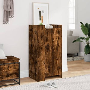vidaXL, vidaXL Schuhschrank Räuchereiche 52x37,5x100 cm Holzwerkstoff