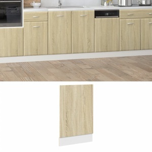 vidaXL, vidaXL Geschirrspülerblende Sonoma-Eiche 45x3x67 cm Holzwerkstoff