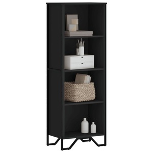 vidaXL Bücherregal Schwarz 50x31x106 cm Holzwerkstoff