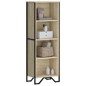 vidaXL, vidaXL Bücherregal Sonoma-Eiche 50x31x137,5 cm Holzwerkstoff