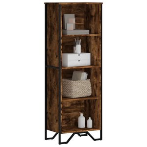 vidaXL, vidaXL Bücherregal Räuchereiche 50x31x137,5 cm Holzwerkstoff
