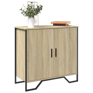 vidaXL, vidaXL Sideboard Sonoma-Eiche 78x35,5x74,5 cm Holzwerkstoff
