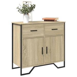 vidaXL, vidaXL Sideboard Sonoma-Eiche 79,5x35,5x74,5 cm Holzwerkstoff