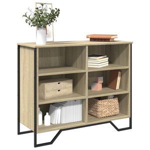 vidaXL, vidaXL Sideboard Sonoma-Eiche 91x35,5x74,5 cm Holzwerkstoff