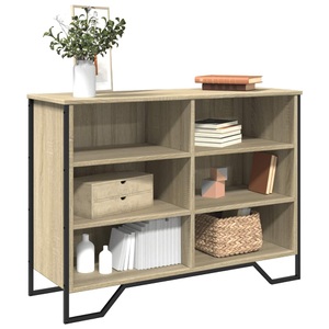 vidaXL, vidaXL Sideboard Sonoma-Eiche 101x35,5x74,5 cm Holzwerkstoff