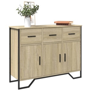 vidaXL, vidaXL Sideboard Sonoma-Eiche 97x32,5x74,5 cm Holzwerkstoff, vidaXL Sideboard Sonoma-Eiche 97x32,5x74,5 cm Holzwerkstoff