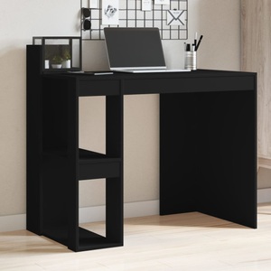 vidaXL, vidaXL Schreibtisch Schwarz 103,5x56,5x94 cm Holzwerkstoff, vidaXL Schreibtisch Schwarz 103,5x56,5x94 cm Holzwerkstoff