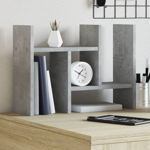 vidaXL, vidaXL Schreibtisch-Organizer Betongrau 34,5x15,5x35,5 Holzwerkstoff